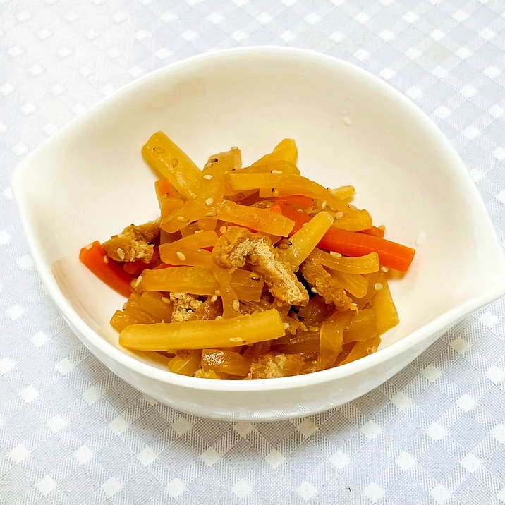 作り置きおかず☆きんぴら大根